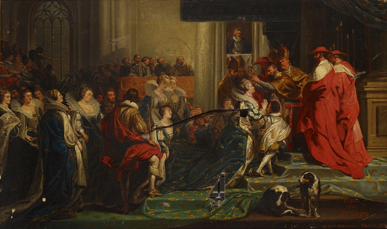 L'incoronazione di Maria de' Medici, una copia da Peter Paul Rubens - Finnish National Gallery